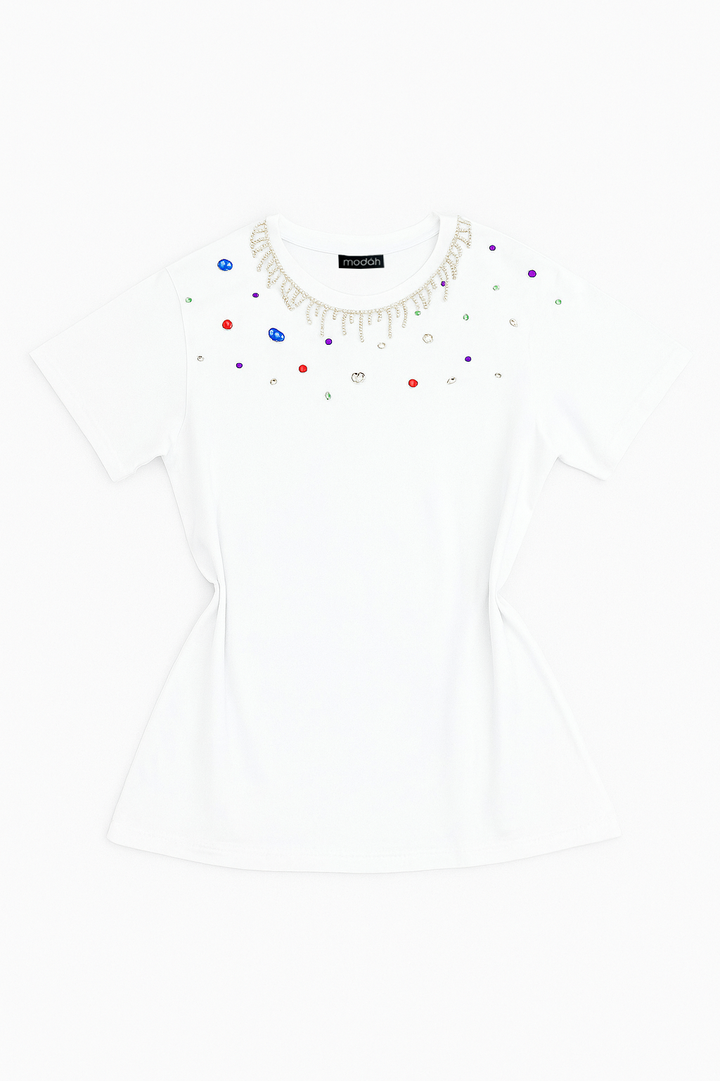 T-SHIRT CON STRASS