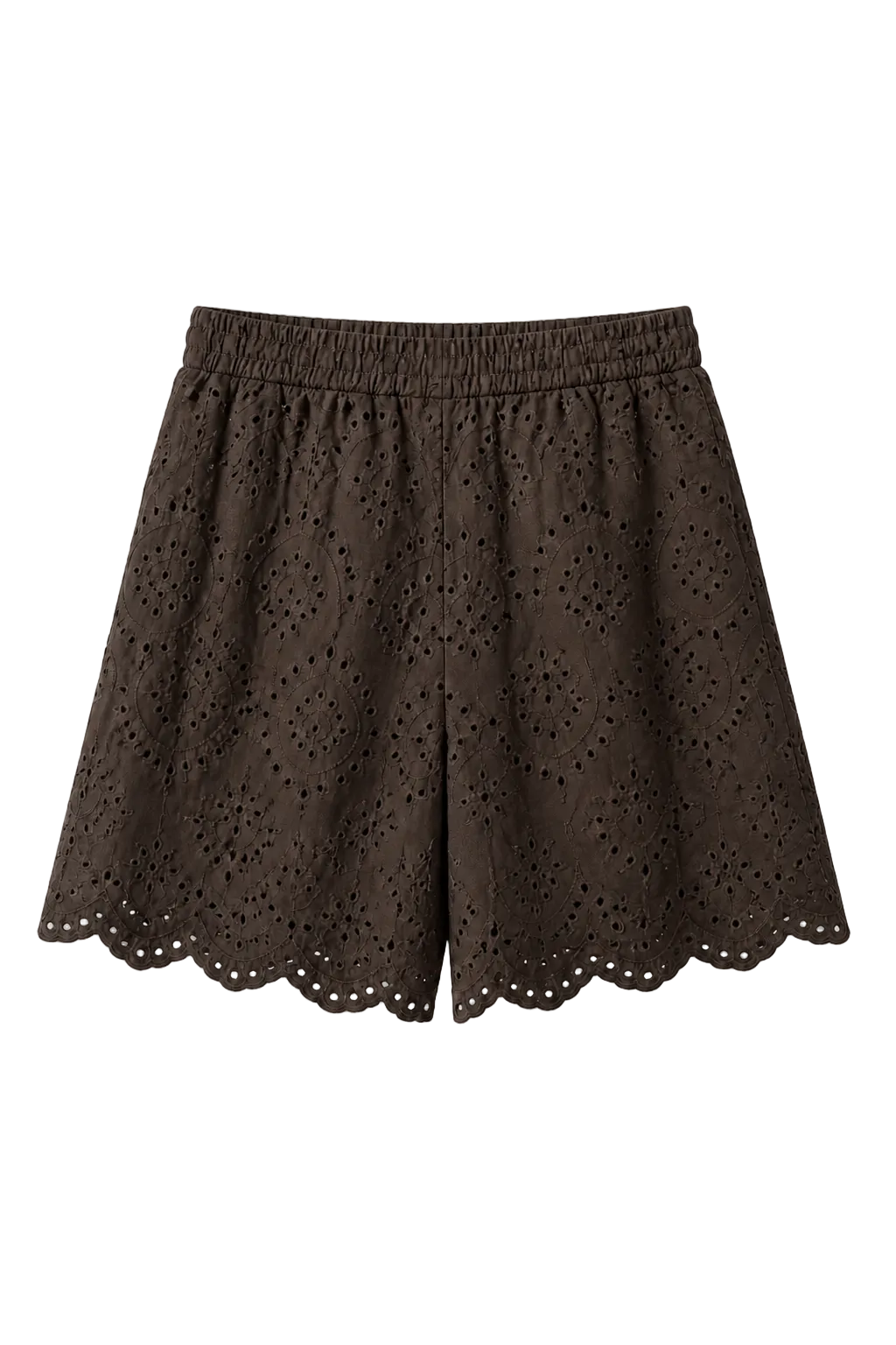 Pantaloncini in Cotone Sangallo