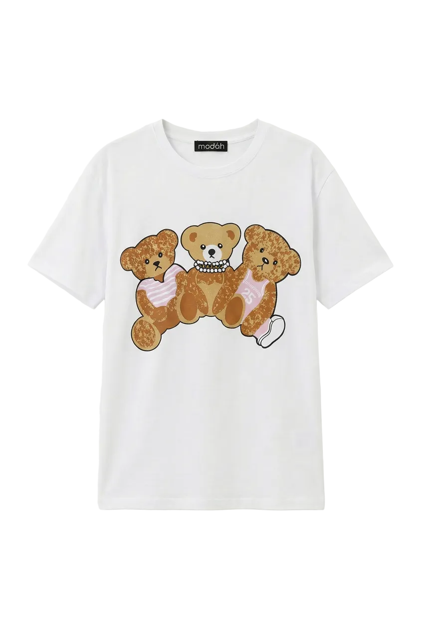 T-shirt Teddy Trio
