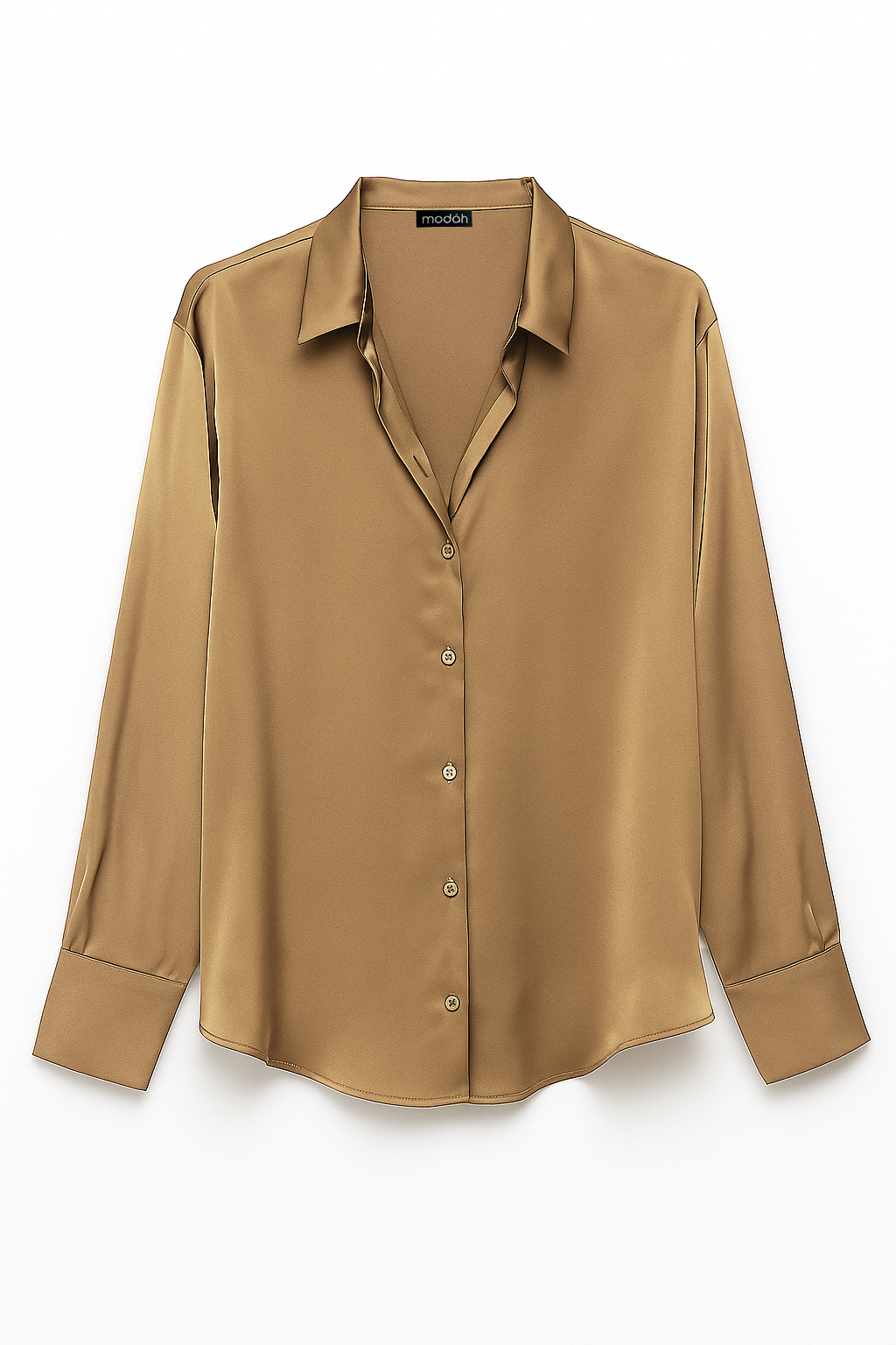 BASIC SATIN SHIRT
