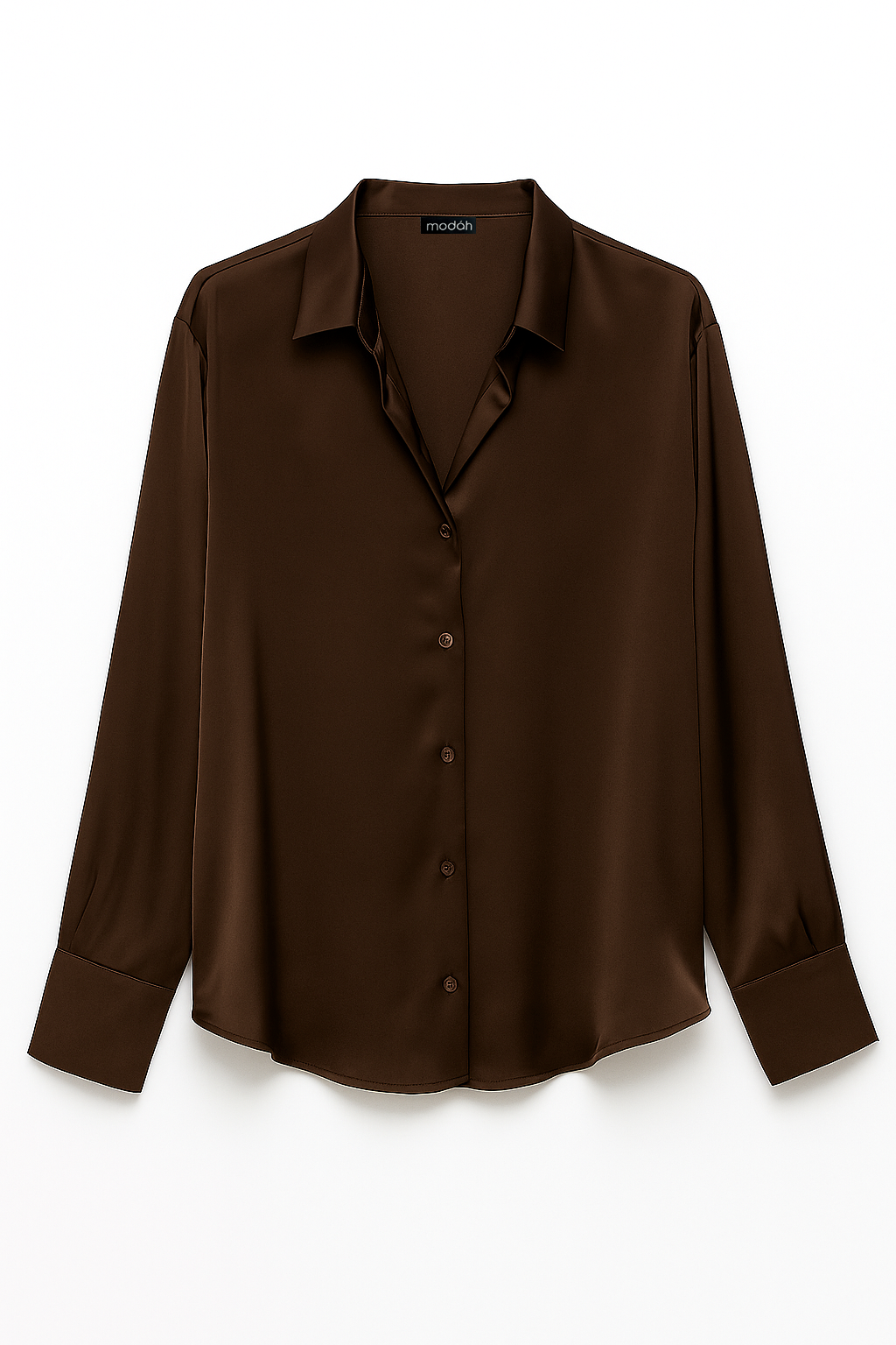 BASIC SATIN SHIRT