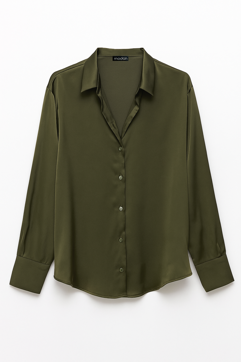 BASIC SATIN SHIRT