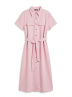 Abito Chemisier con Cintura