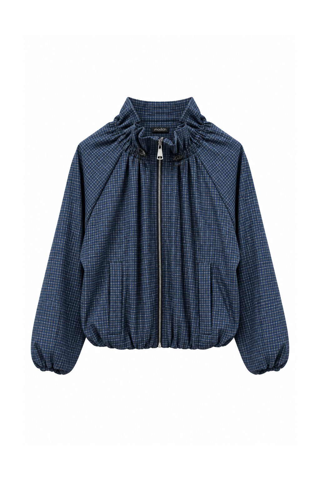 Giacca Bomber a Quadri
