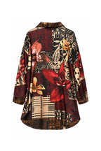 Camicia Over in raso Nomade