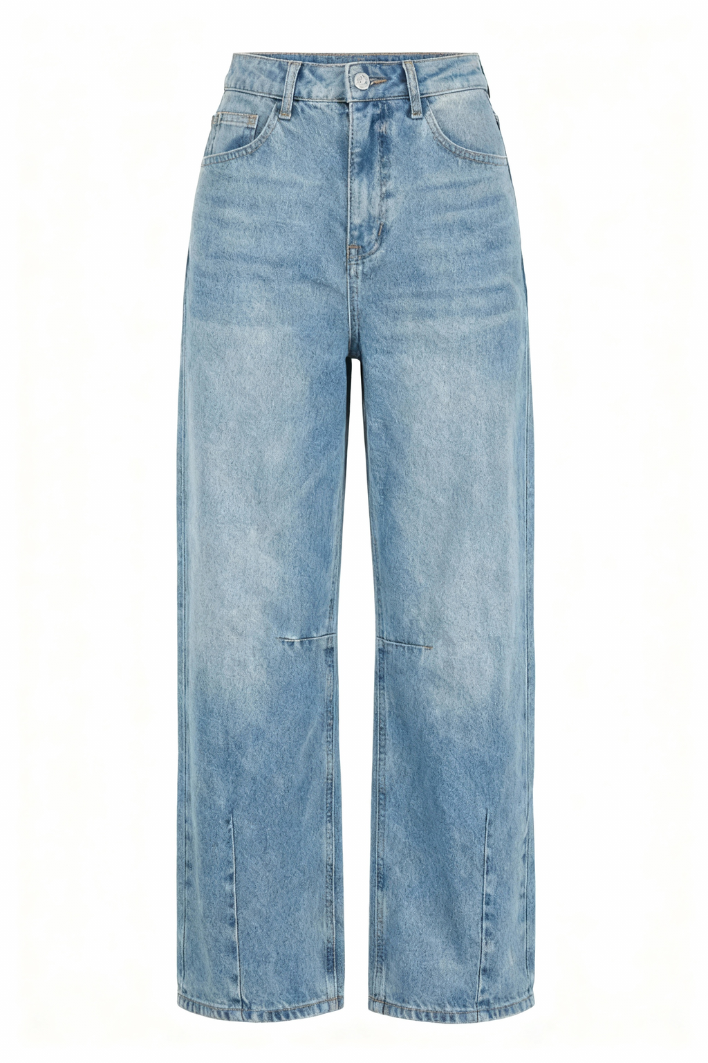 Relaxed ankle jeans