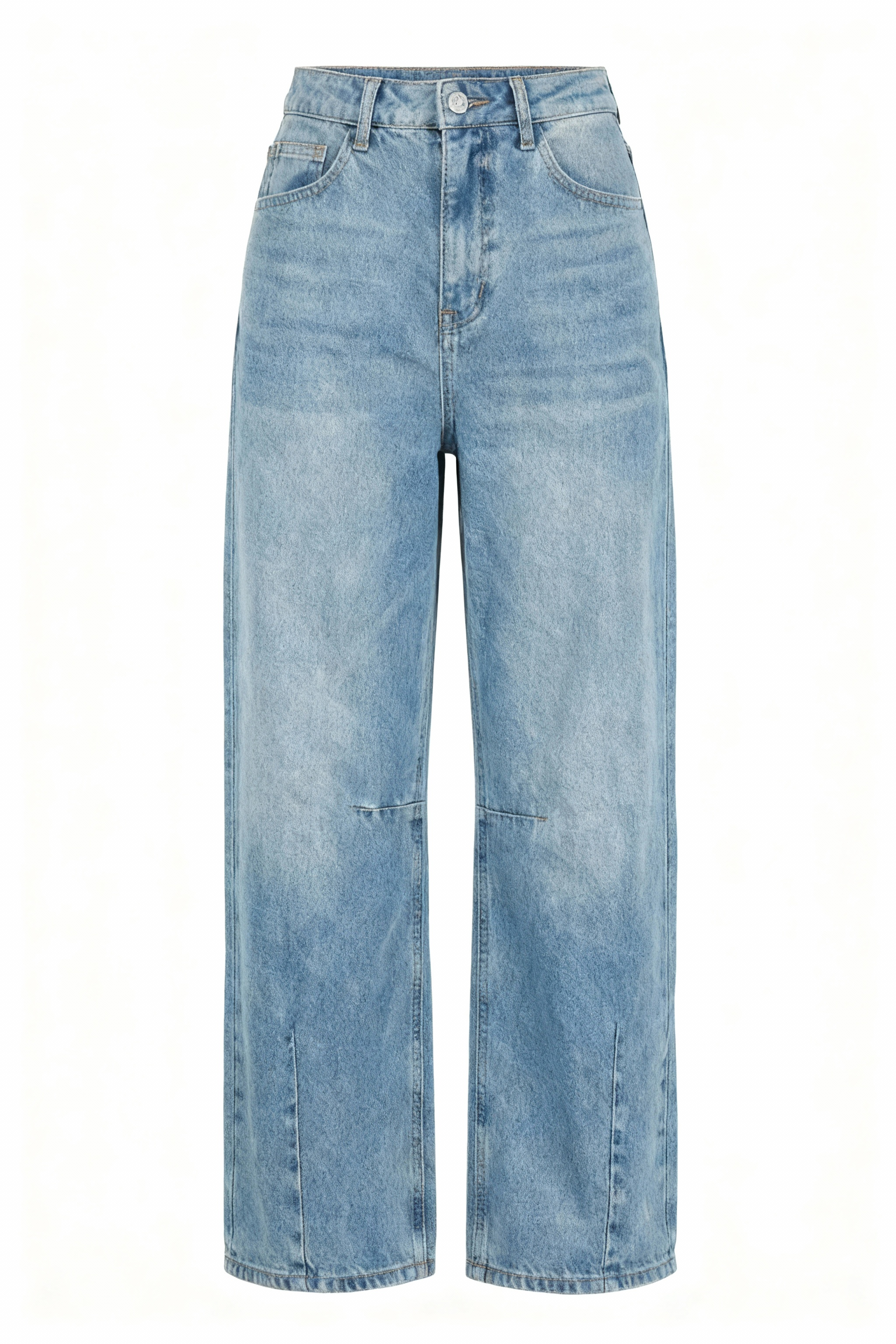 Relaxed ankle jeans