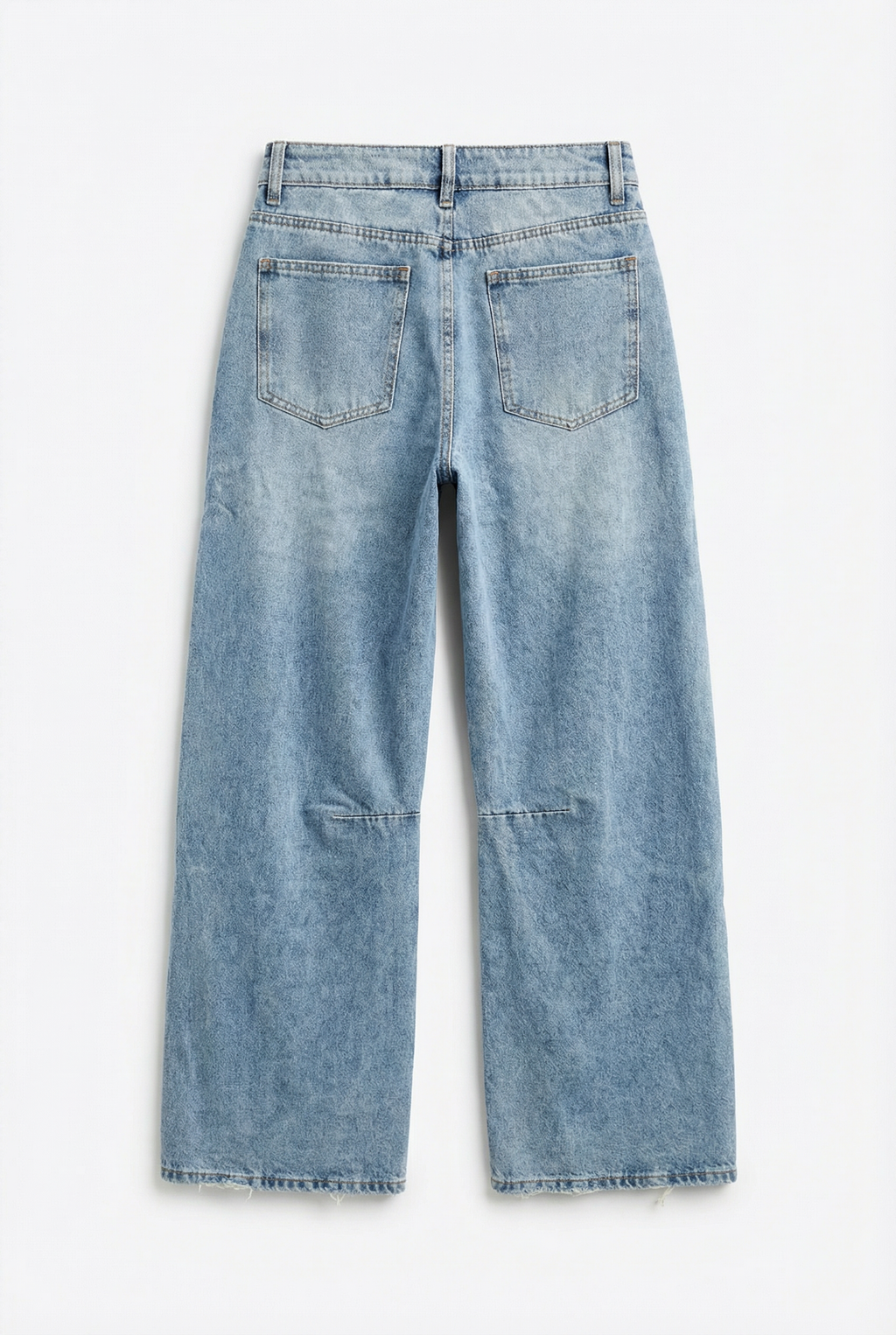Relaxed ankle jeans