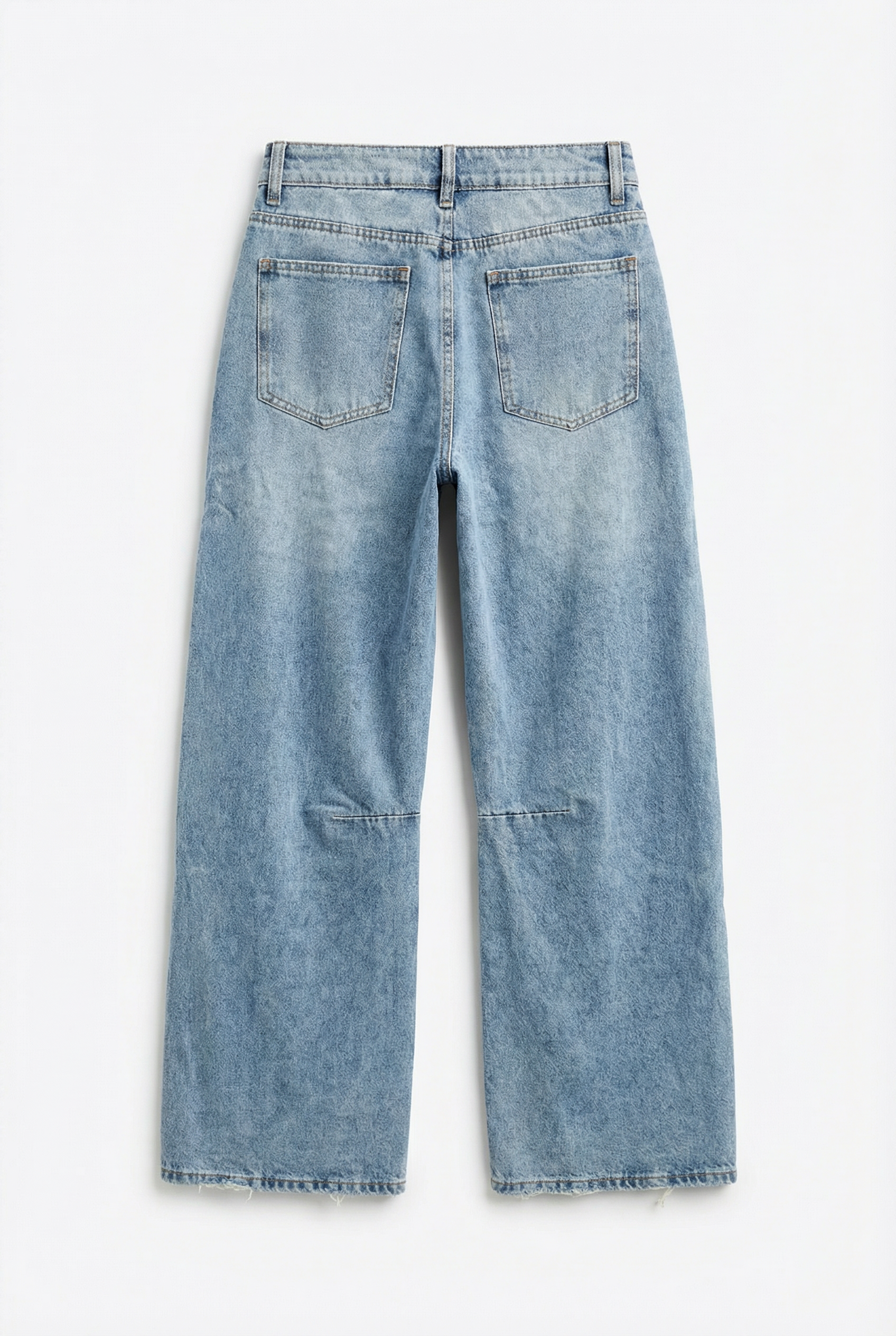 Relaxed ankle jeans