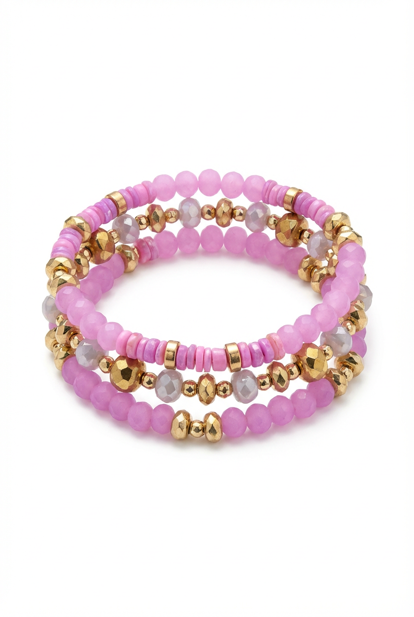Set Bracciali Violet Glam