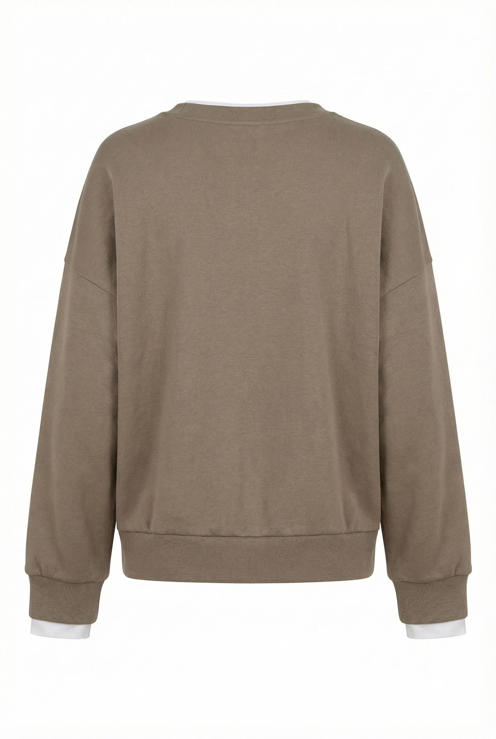 Crewneck Sweatshirt with Teddy Bear Detail