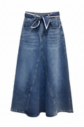 LONG DENIM SKIRT