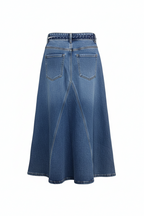 LONG DENIM SKIRT