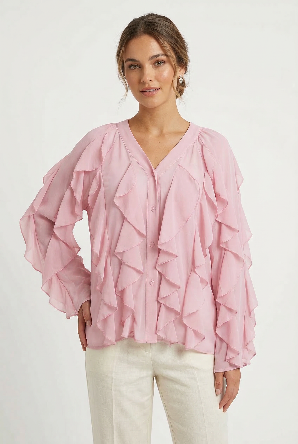 Blusa con Balze