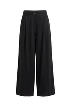 Pantaloni Wide-Leg con Pinces