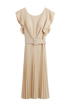 Vestito al ginocchio con Gonna Plissè