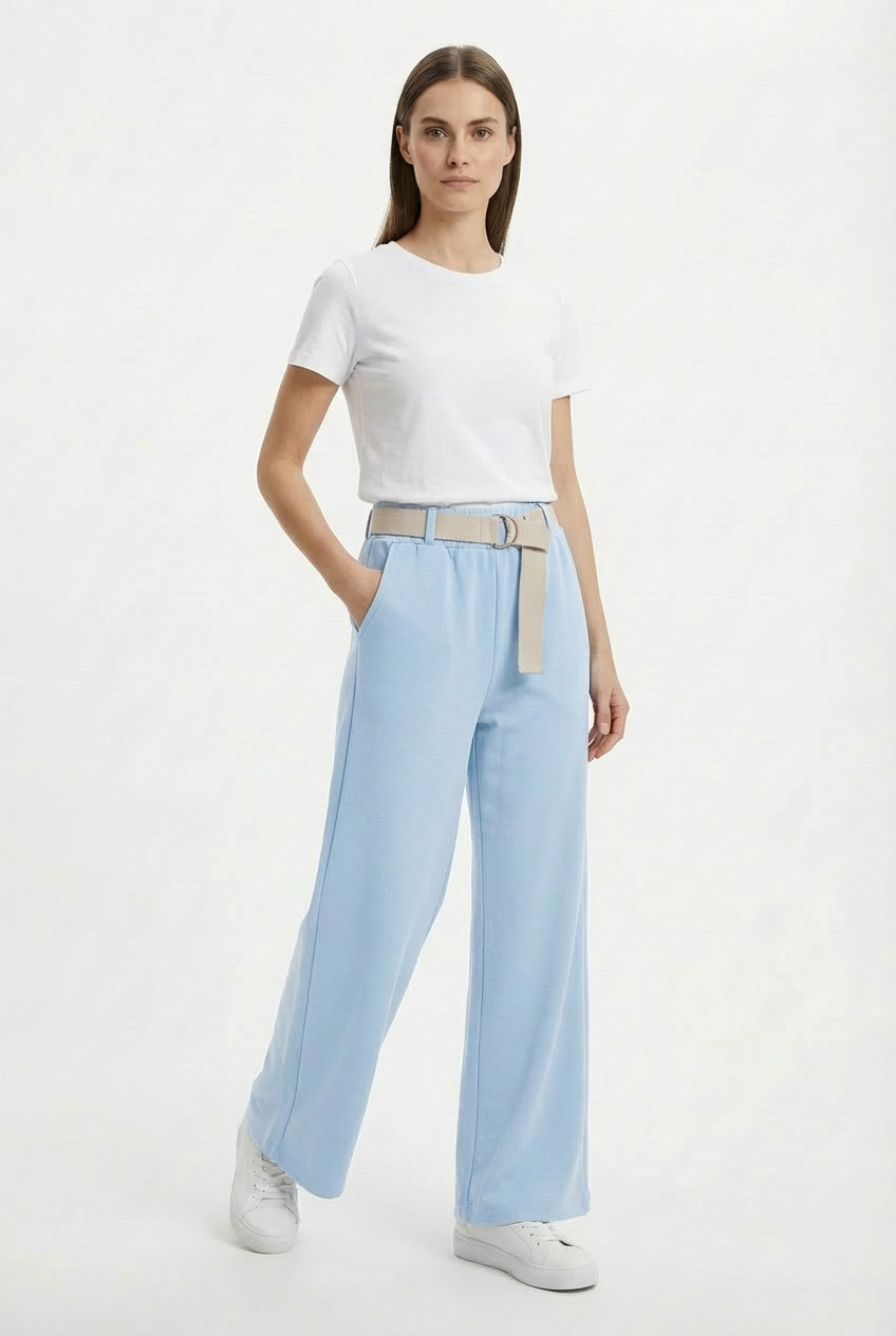 Pantalone in felpa con cintura