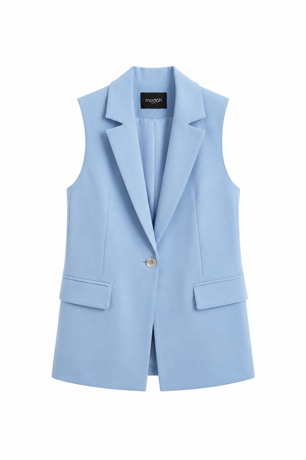 Gilet Blazer sartoriale Celeste