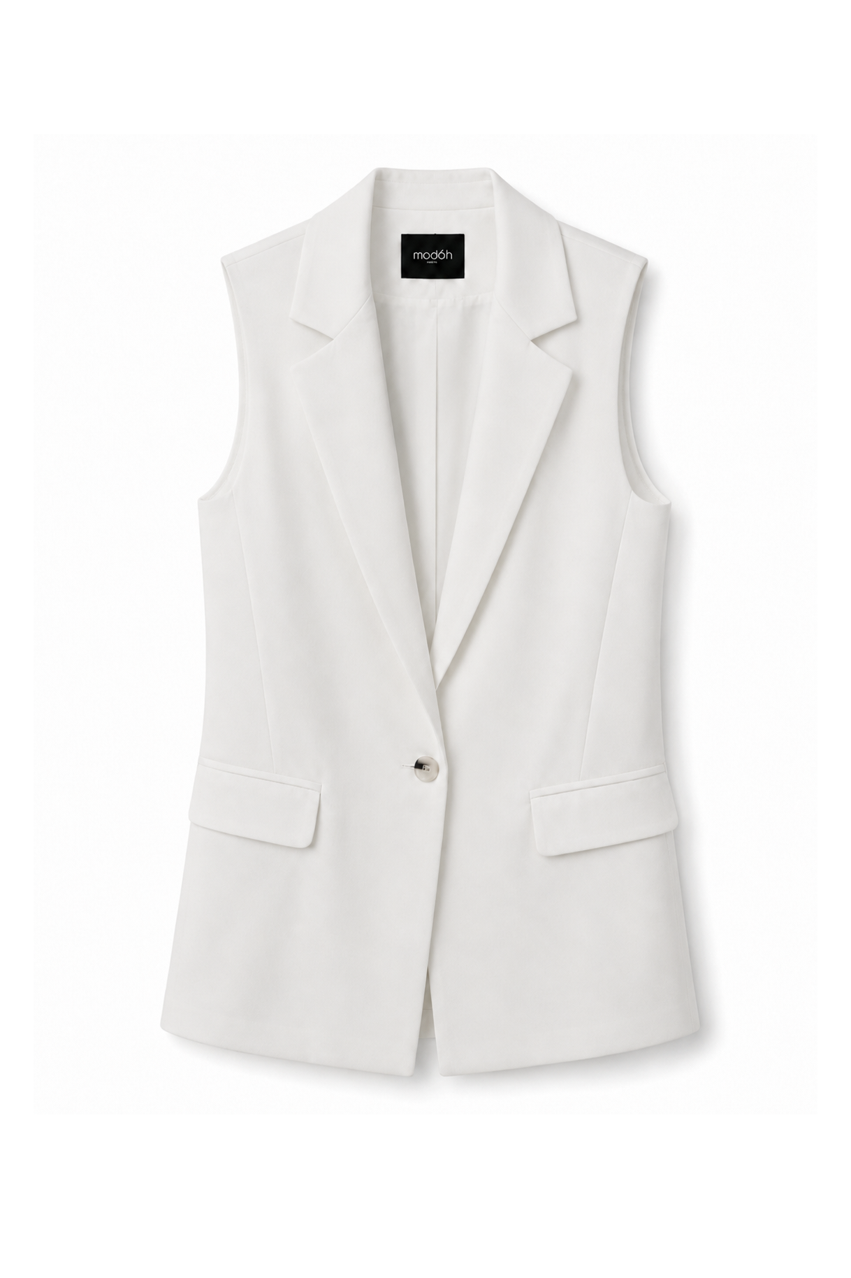 Gilet Blazer sartoriale BIANCO