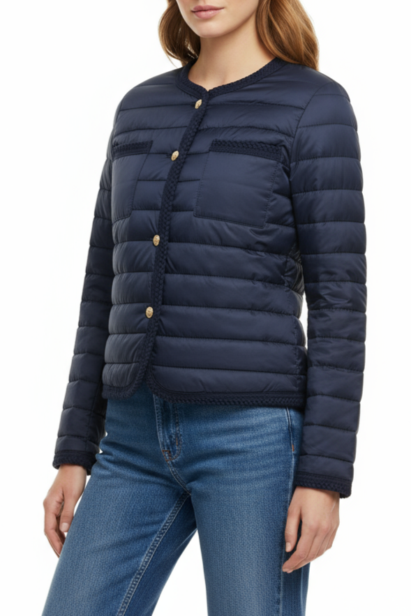 DOWN JACKET WITH BUTTONS