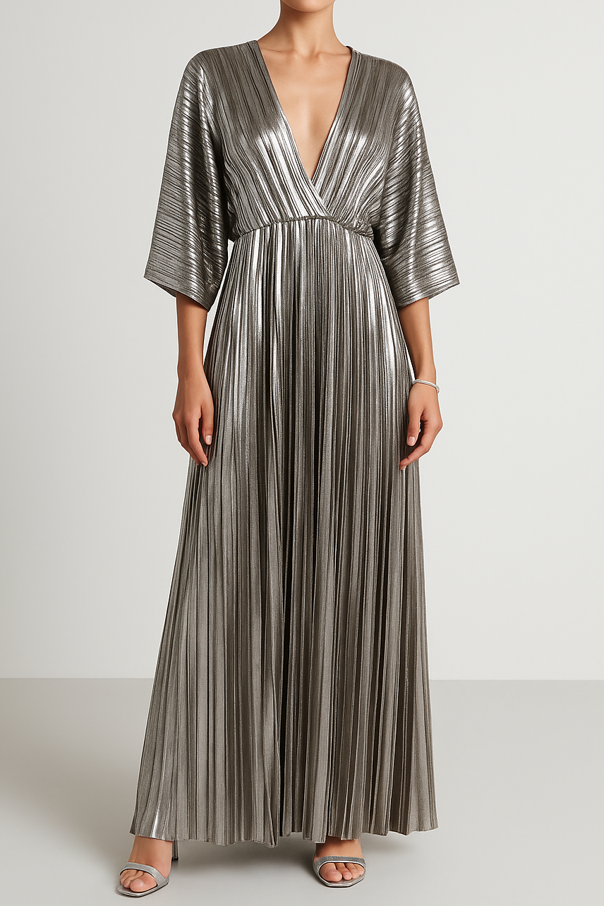PLEATED DRESS