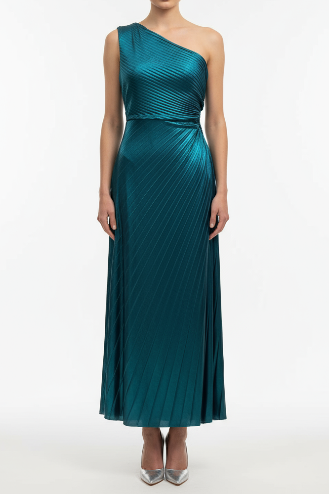LUXURY PLEATED DRESS