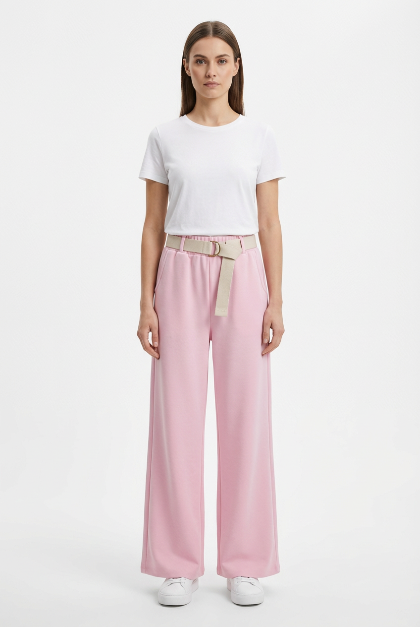 Pantalone in felpa con cintura