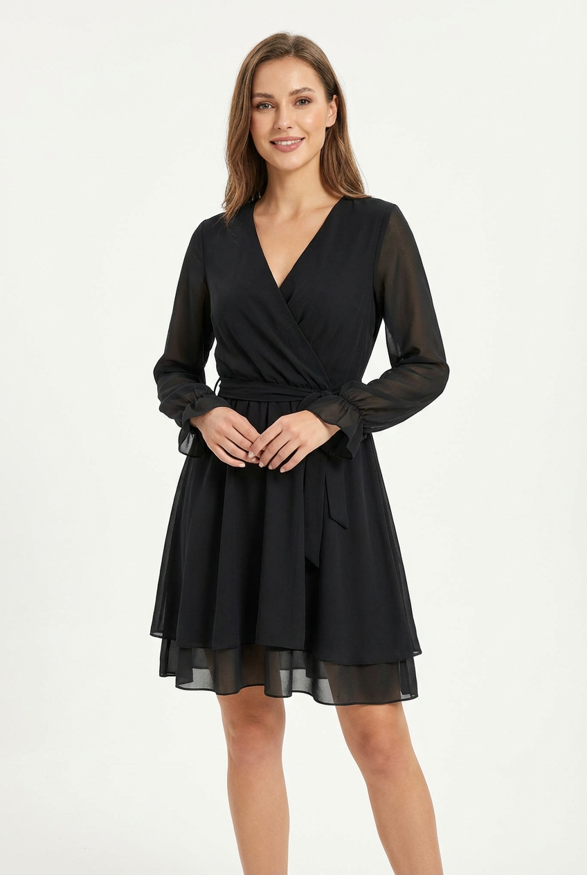 Vestito in Chiffon