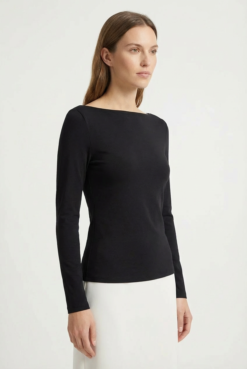 Maglietta a maniche lunghe essenziale