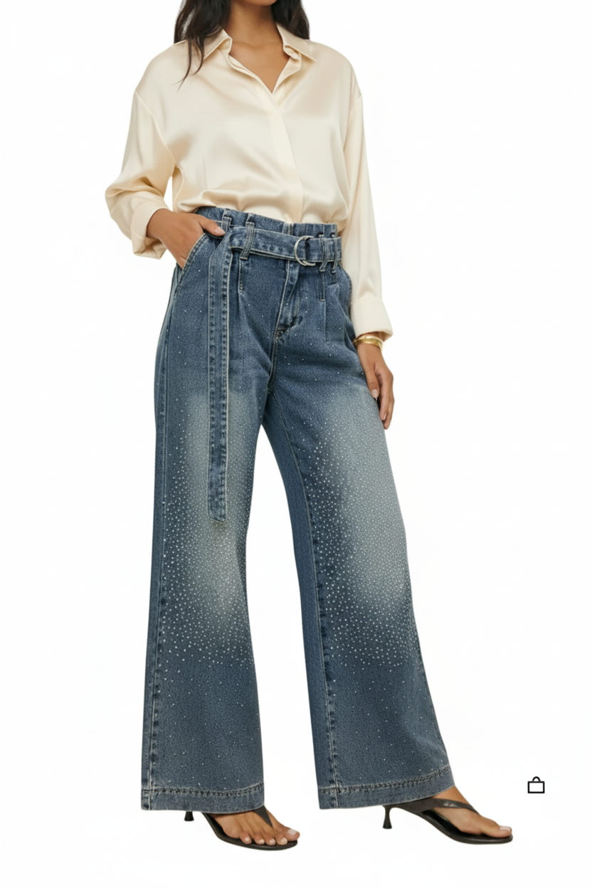 JEANS PALAZZO