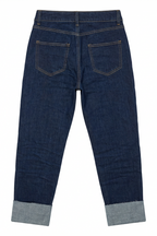 STRAIGHT LEG JEANS WITH CUFFS