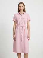 Abito Chemisier con Cintura