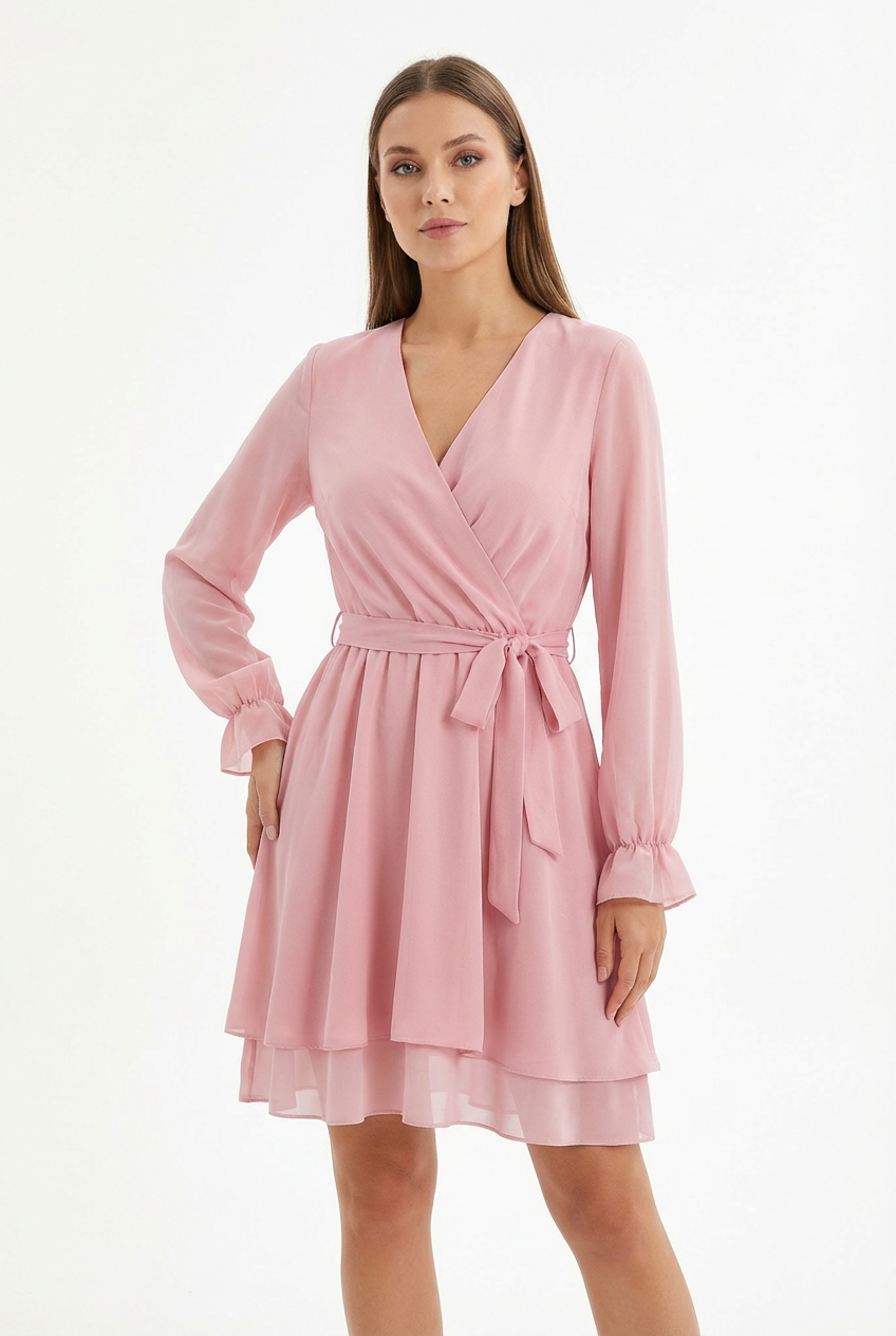 Vestito in Chiffon
