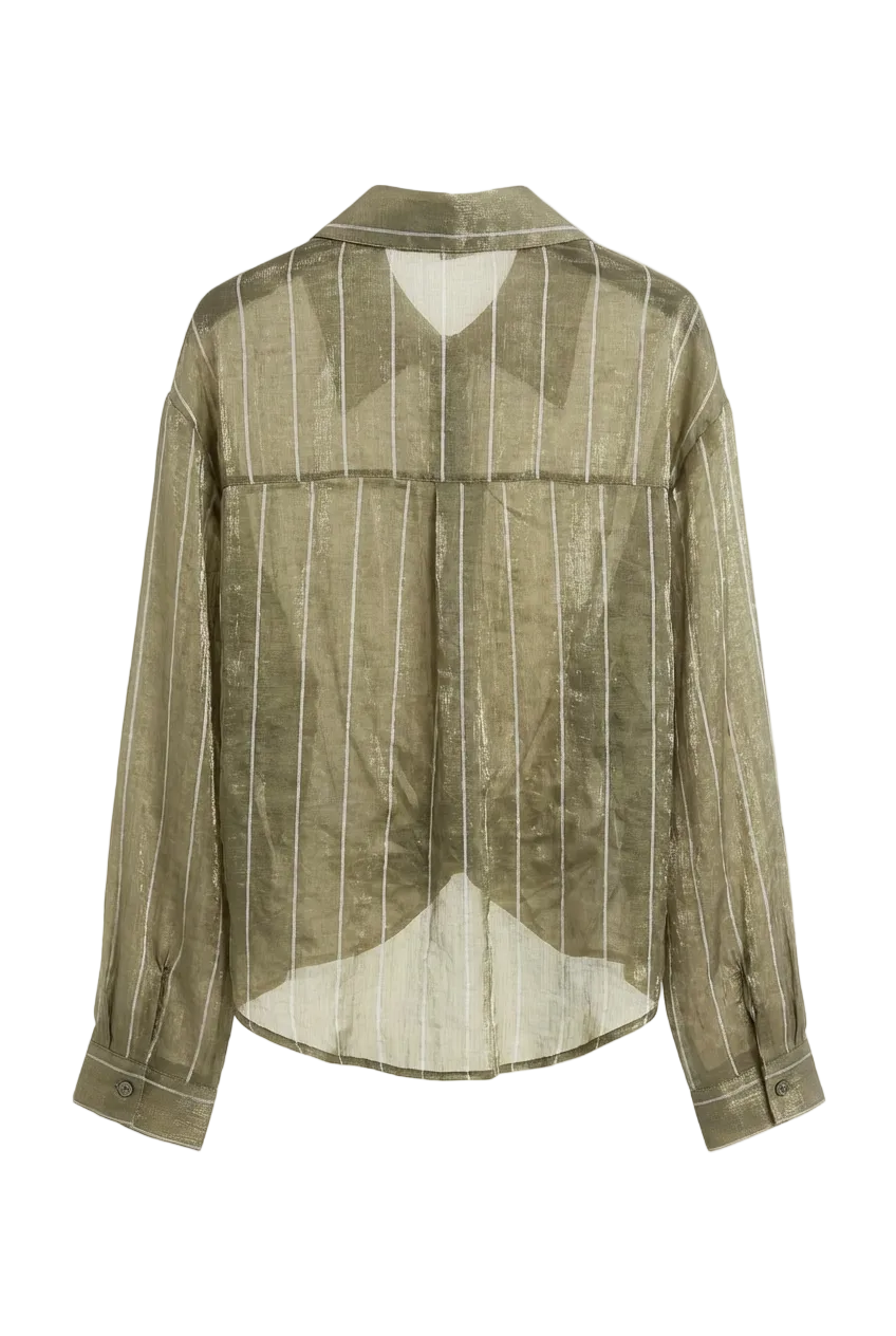 Striped Shimmer Shirt