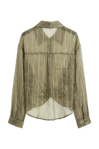 Striped Shimmer Shirt