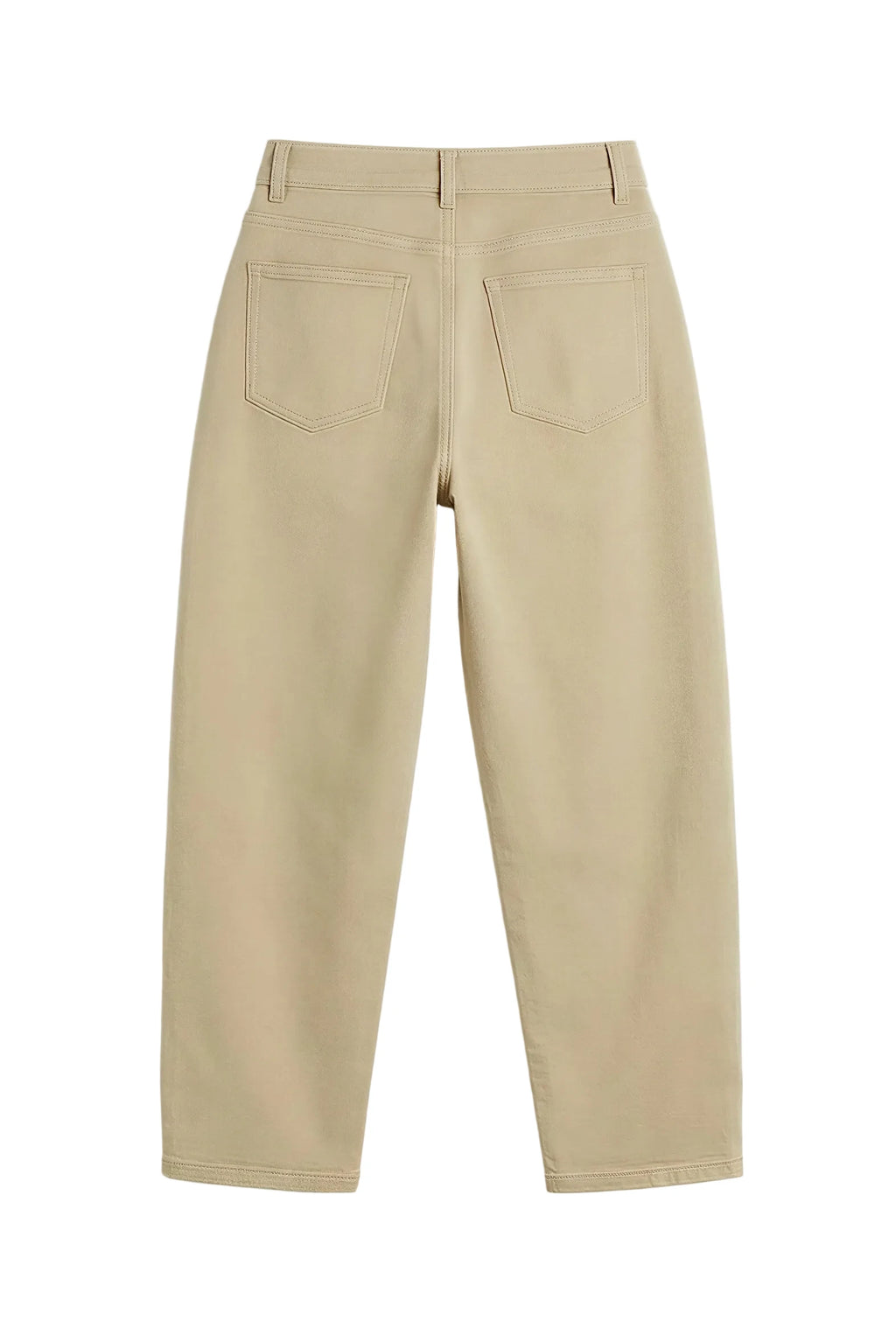 Beige Mom Fit Jeans