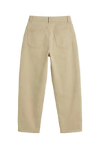 Beige Mom Fit Jeans
