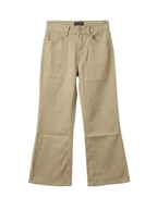 Jeans Flare in Beige