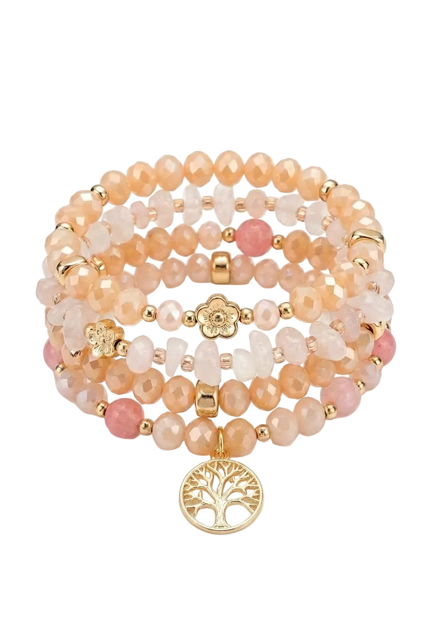 Set Bracciali Pink Glam