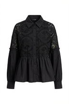 Camicia in Sangallo e Popeline