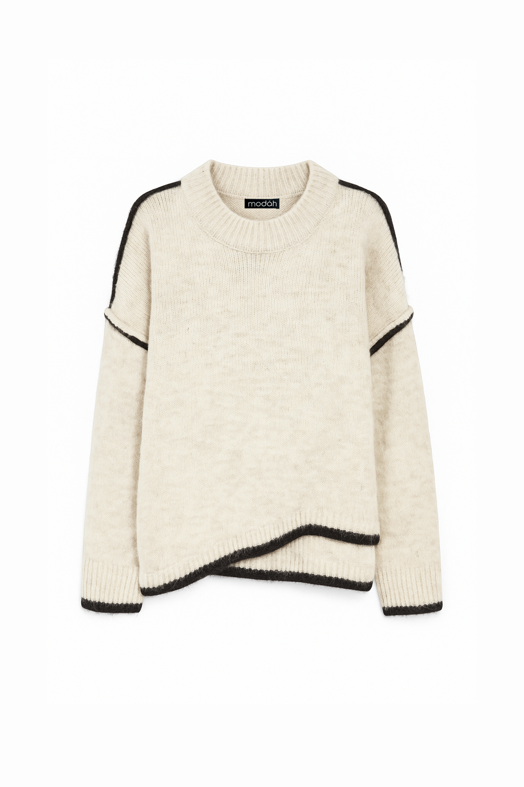 TWO-TONE SWEATER