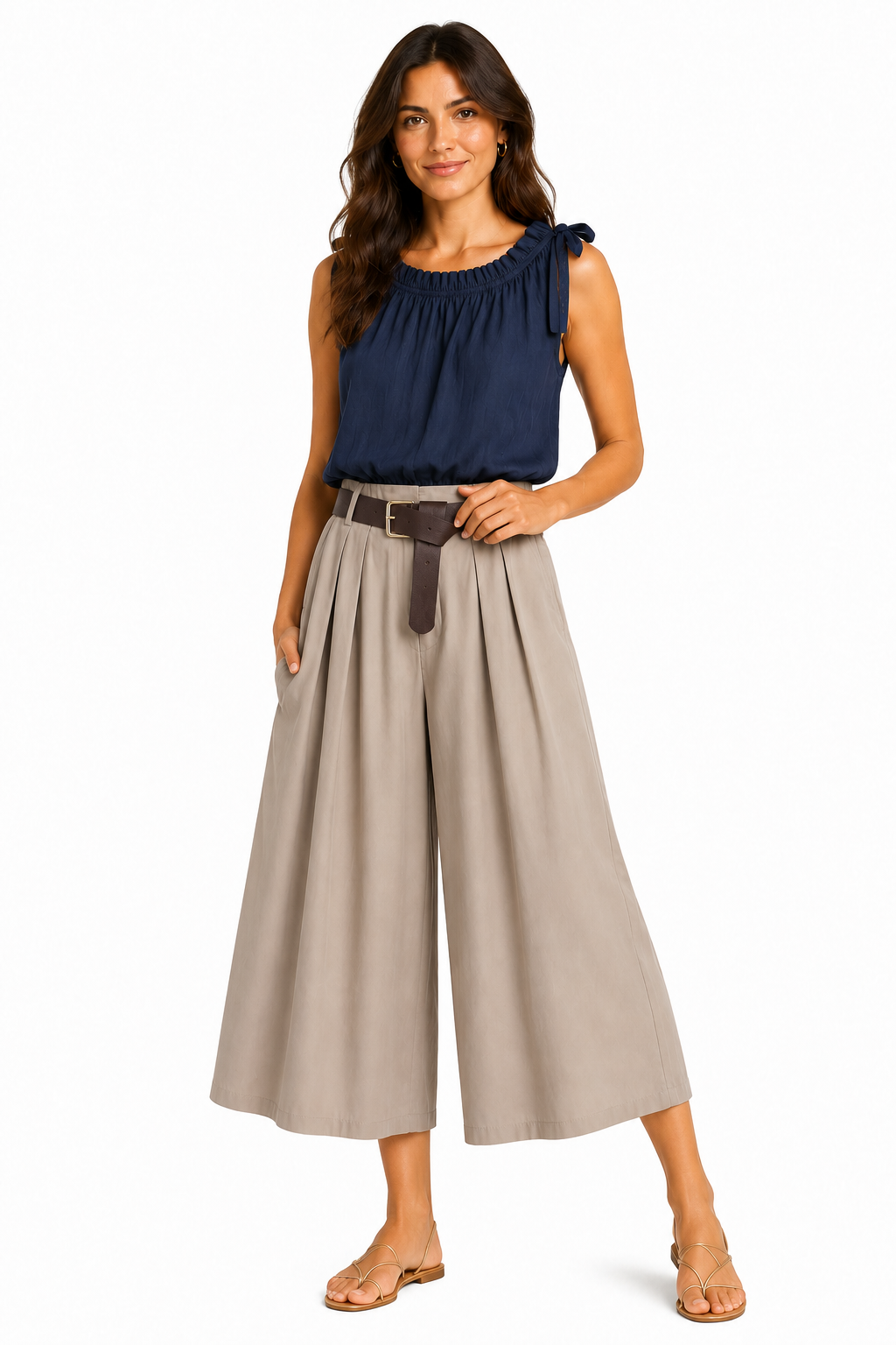 Pantaloni a con Cintura