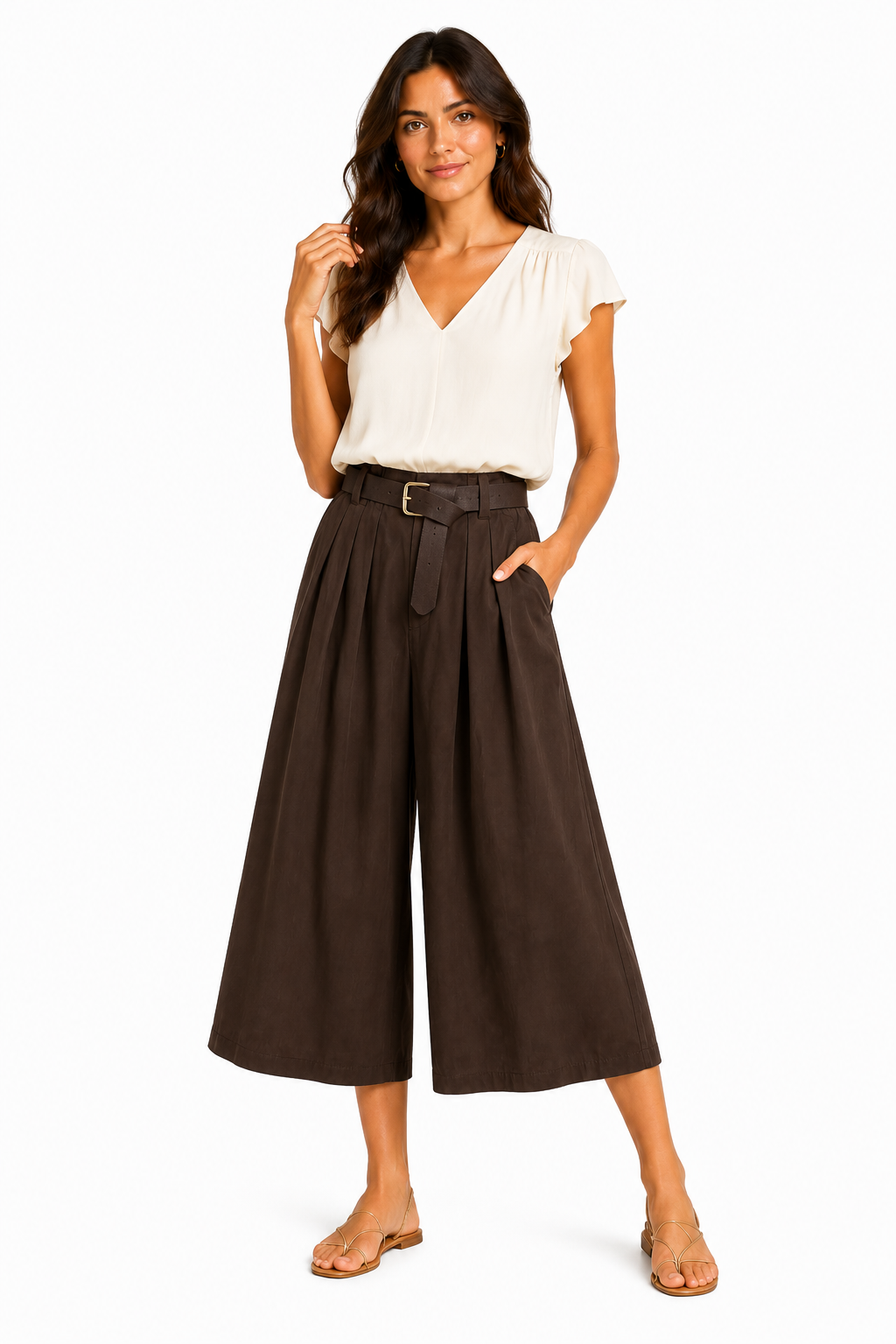 Pantaloni a con Cintura
