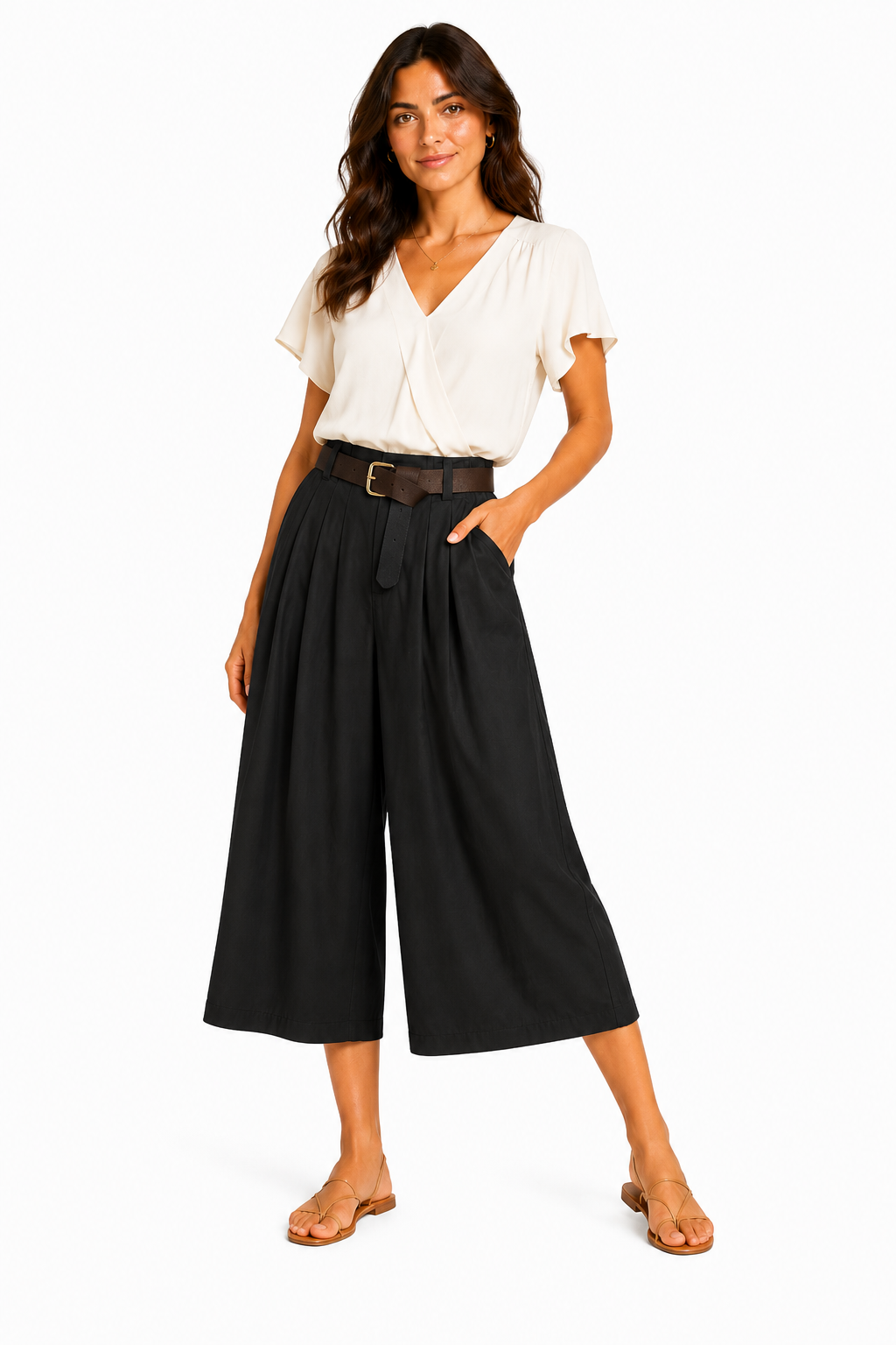 Pantaloni a con Cintura