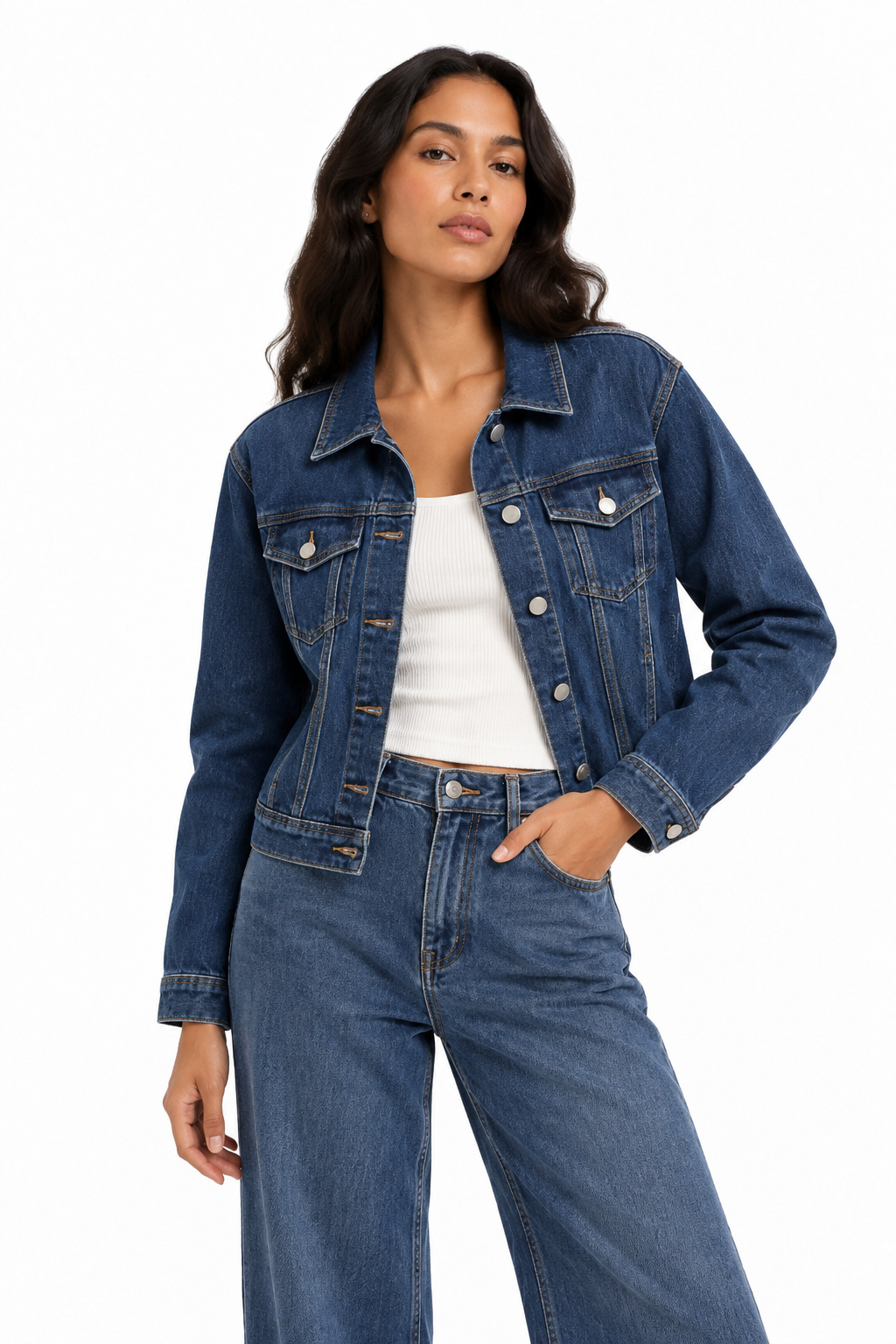 Giacca di Denim Classica
