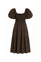 Abito a Balze con Corpetto Smock