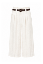 Pantaloni Wide-Leg in Lino