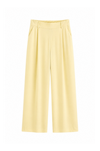 Pantaloni Palazzo Wide-Leg con Pince