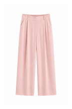 Pantaloni Palazzo Wide-Leg con Pince