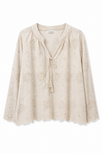 Blusa in Sangallo